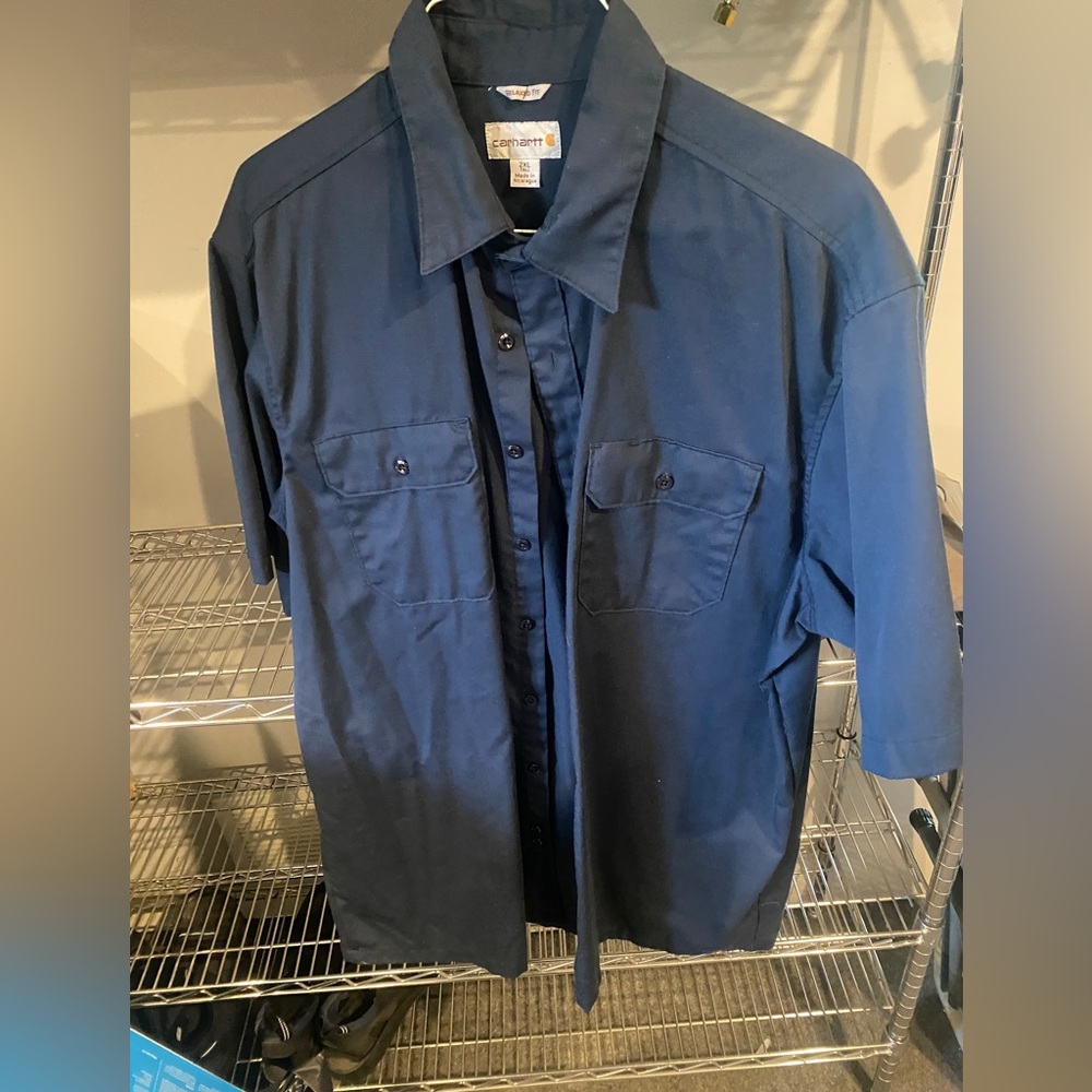 Carhartt Men's Rugged Flex Rigby Short Sleeve Work Shirt. Size 2xl tall